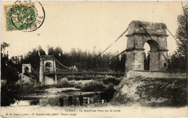 CPA COSNE - The Second Bridge on the Loire (456614)