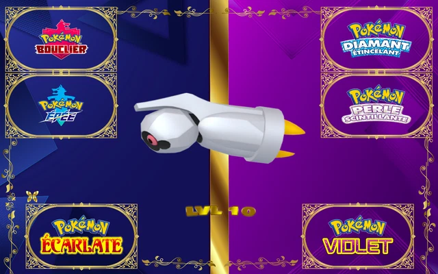 Pokemon Ronflex SHINY 6 IV 31 Ecarlate Violet/Diamant Perle/Bouclier Epée