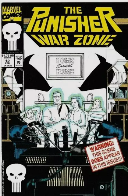 Punisher War Zone 12-A Marvel Comics Vol-1 (1992-1995) Grade 9.2