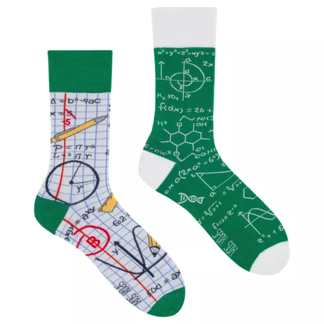 SPOX SOX - Mens & Ladies Mismatched Novelty Odd Socks - Back 2 School