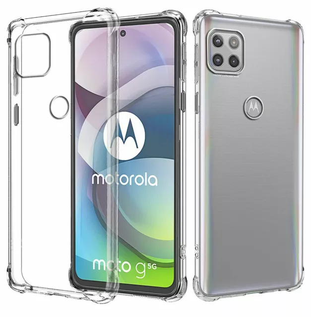 For Motorola Moto G8/ G9/ G 5G Plus Power Lite Case Shockproof Clear Back Cover