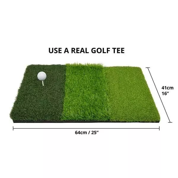 3 Turf Golf Practice Mat (use a real golf tee) ARTIFICIAL TURF