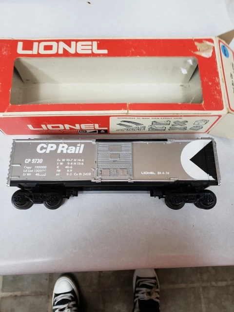 Lionel CP Rail Boxcar 6-9730 O Gauge