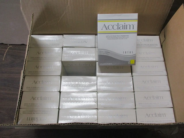 Estuche de 24 permas de ácido aclamado Zotos para cabello normal, teñido o resaltado