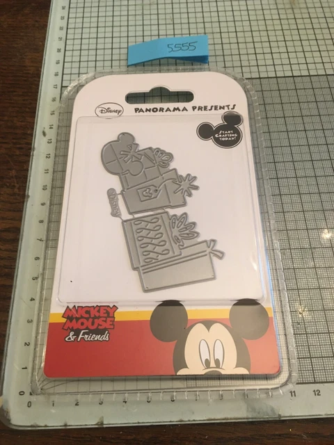 Disney Panorama Geschenke aus Mickey Mouse Sammlung Stanzformset Ref5555