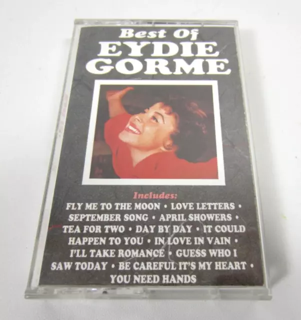The Best of EYDIE GORME Cassette Tape VTG 1991 Greatest Hits Jazz Classics