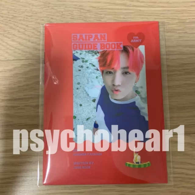 BTS Bangtan Boys Official 2018 Summer Package Saipan Guide Book Jungkook KPOP