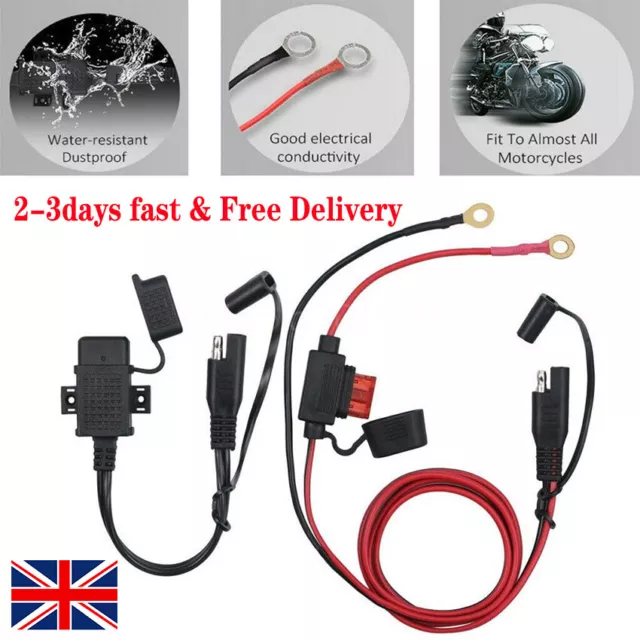 Waterproof Motorcycle 12v USB Power Socket Adapter Charger Outlet Motorbike NEW