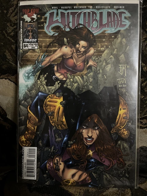 Witchblade & 64 #65 Francis J Manapul Cover Nm+ 1995 Series Top Cow Image Comics
