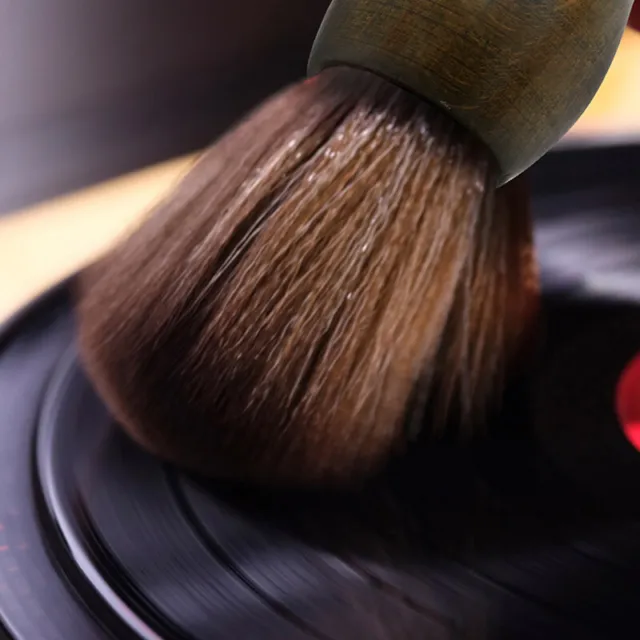 Vinyl Record Cleaning Brush Turntable LP Phonograph Player Anti-static Cleaner