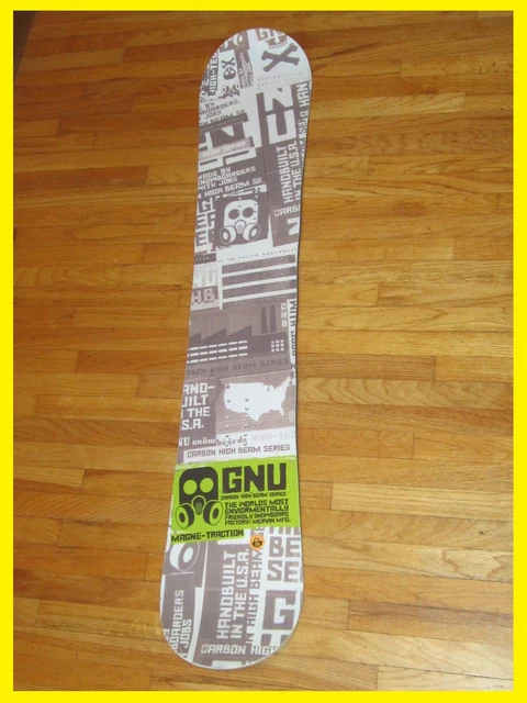 gnu carbon HIGH beam スノーボード 150cm