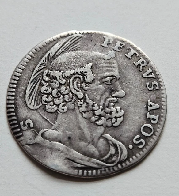 1746 Grosso, Benedetto XIV. Stato Pontificio. San Pietro - rivolto a destra raro