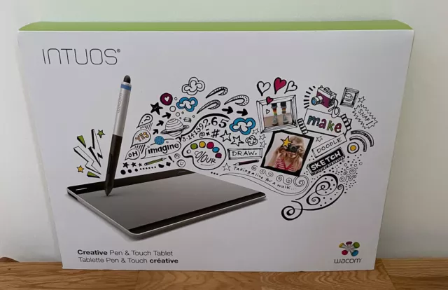 Wacom Intuos tablet (CTH-480S) + Wacom wireless accessory kit