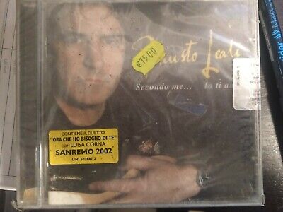 Secondo Me...Io Ti Amo CD NEUF Fausto Leali 