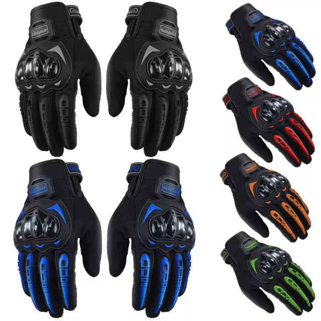 Men Women Full Finger Touch Screen Motorbike Motocross Racing Cycling Gloves US