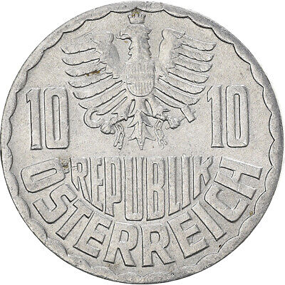 [#958381] Coin, Austria, 10 Groschen, 1973, Vienna, AU, Aluminum, KM:2878