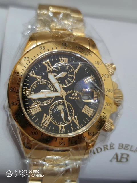 Andre belfort le outlet capitaine leather watches