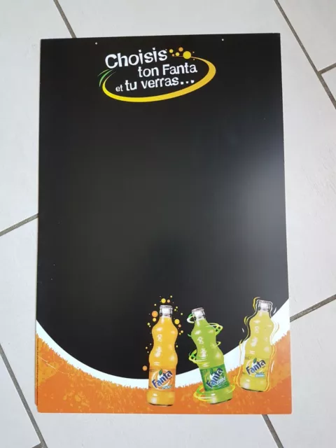 Ardoise Publicitaire Fanta