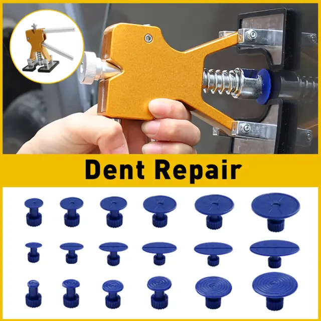 18pcs Car Paintless Dent Repair Dint Hail Tool Damage Remover Puller Lifter Kit