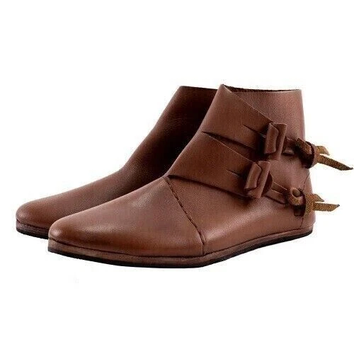 Chaussures Viking Jorvik marron foncé avec semelle en caoutchouc