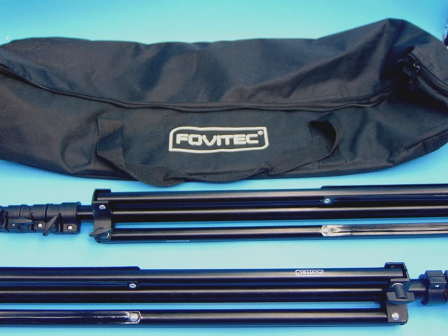 Fovitec - 1x 7'6" Photography & Video Light Stand Kit - [Carrying Bag Included]
