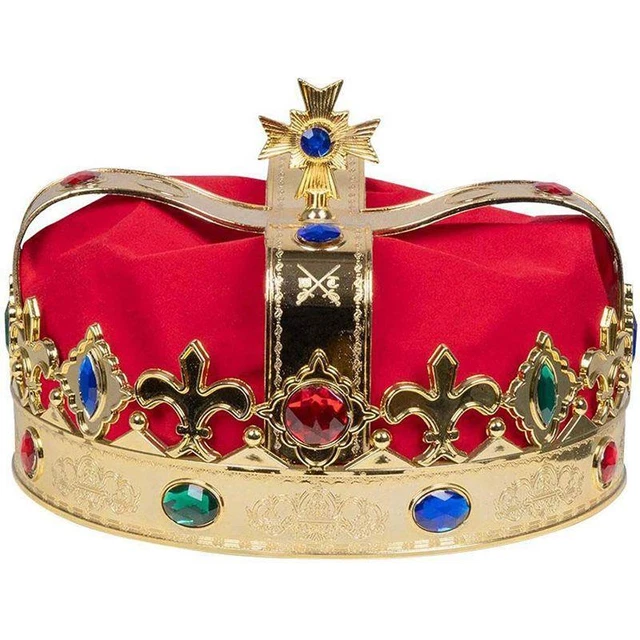 BOLAND ROYAL KING / Queen Coronation Crown Child Fancy Dress £7.99