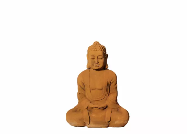 XL Buddha Kopf 58cm Skulptur Steinoptik Indoor-Outdoor Buddha 406178
