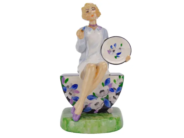 Peggy Davies Figurine Clarice Cliff - The Artisan Ceramic Figure 1/1 Colourway