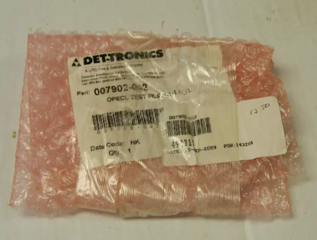 New Dettronics Opecl Test Film Part 07902-002 .75-1.5 Lfl 492315 Fire Protection