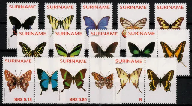 Surinam; Schmetterlinge 2005 kpl. **  (38,-)