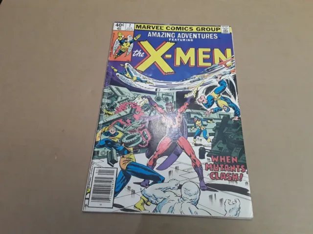 X Men Amazing Adventures  Featuring The X-Men Vol 2 # 2 1980 Marvel Comic Book