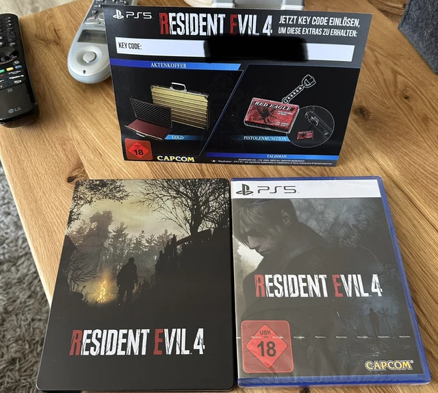 RESIDENT EVIL 4 Remake PS5 mit Steelbook EUR 75,00 - DE