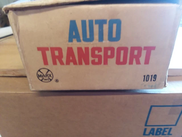 Marx Car Hauler FOR SALE! - PicClick