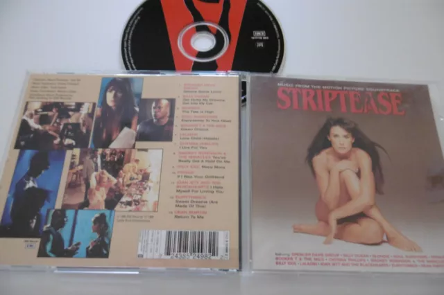 Striptease Música De Movimiento Imagen CD Blondie Prince Billy Idol Eurythmics