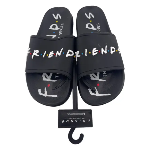 Friends TV Show Slides Sandals Flip Flops Slide 90's Sitcom Women’s Size 6-11