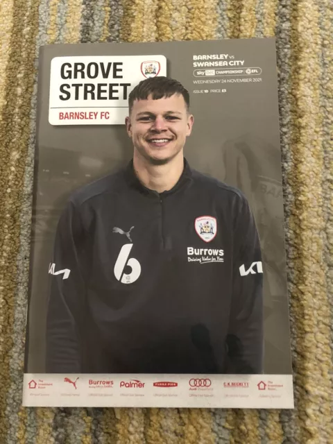 Barnsley v Swansea City - 2021/22 - Championship - Match Day Programme