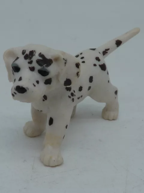 Figurine Ancienne Pvc Papo Animal Chien Chiot Dalmatien N° 2