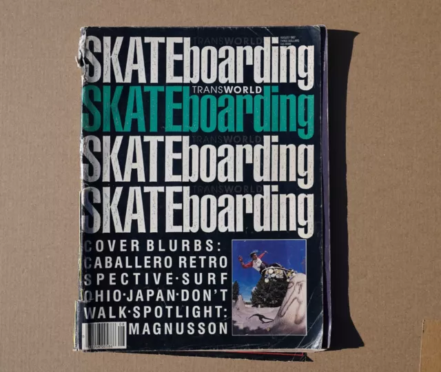 JAPAN SKATEBOARDING TRANSWORLD - 8