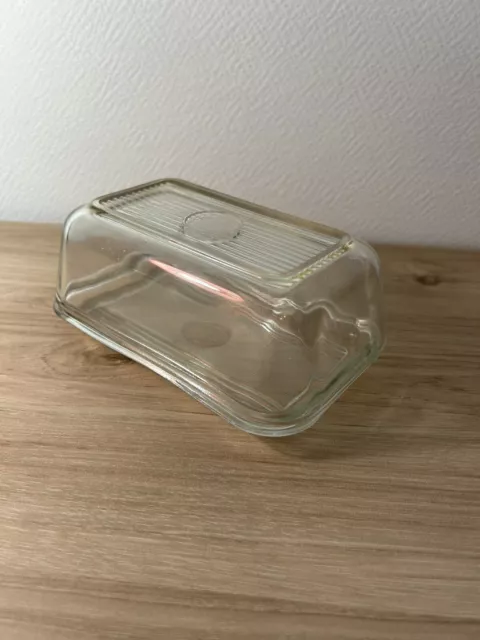 Ancien Beurrier en Verre, DURALEX