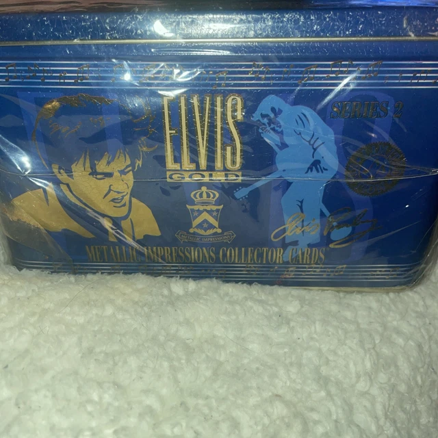 ELVIS PRESLEY GOLD Metallic Impressions COLLECTOR CARDS SERIES 2 LE