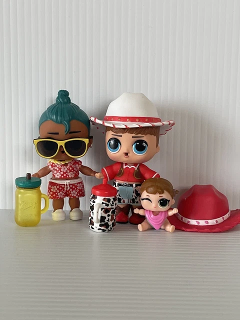 LOL SURPRISE BOYS Series 1 Do Si Dude Luau Boi And Lil Line Dancer Dolls 38.00 PicClick AU