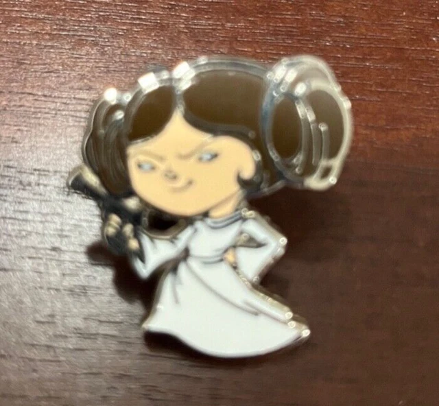 Disney Pin 2015 Star Wars Cute Characters Mystery Pack Princess Leia Organa
