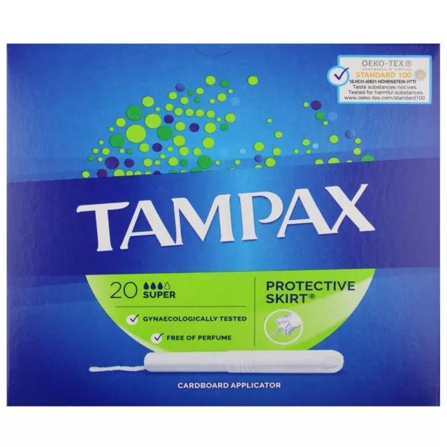 Tampax Tampons Blue Box Super x 20