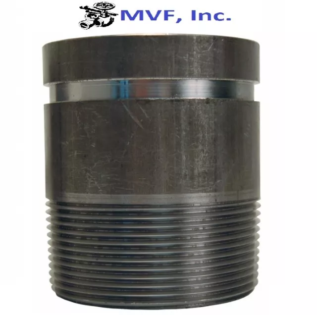 1-1/2" x 4" S/40 A53 Steel Pipe Nipple Grooved x Male NPT N2080614GRV