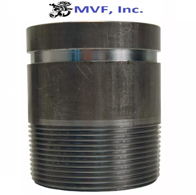 2" x 4" S/40 A53 Steel Pipe Nipple Grooved x Thread (NPT) N2090614GRV