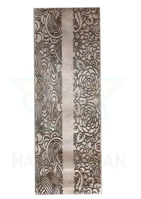 Placa de textura de diseño para molino laminadora y prensa hidráulica | Hoja de cobre | Troquel