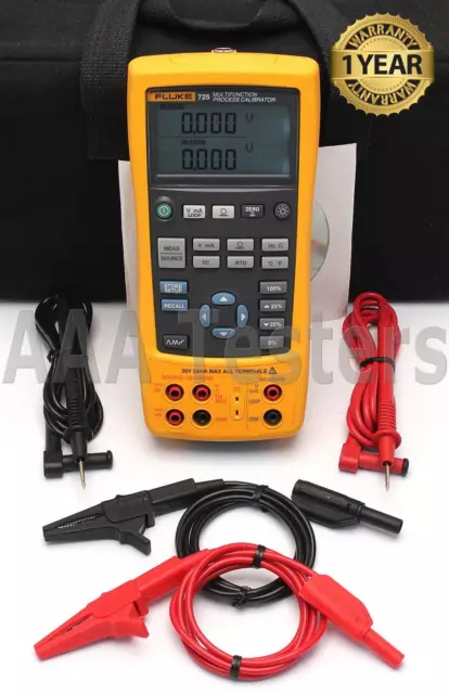 Fluke 725 Multifunktion Prozessor Kalibrator Kalibriert