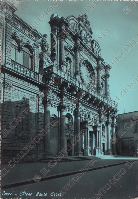Lecce chiesa S. Croce Cartolina