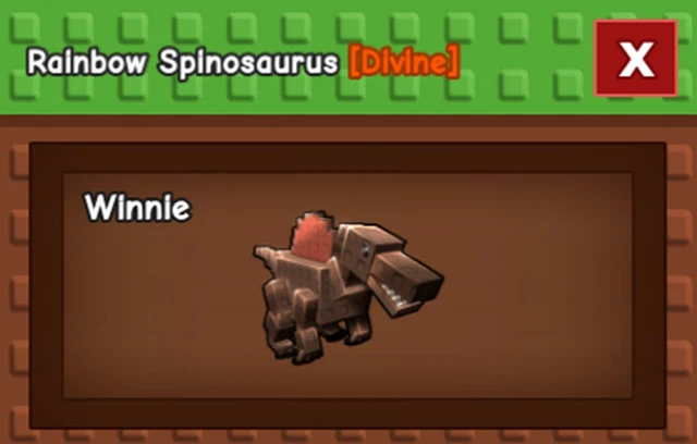 Spinosaurus Random Age Per Roblox &ndash; Grow A Garden &ndash; Economico E Consegna Rapida