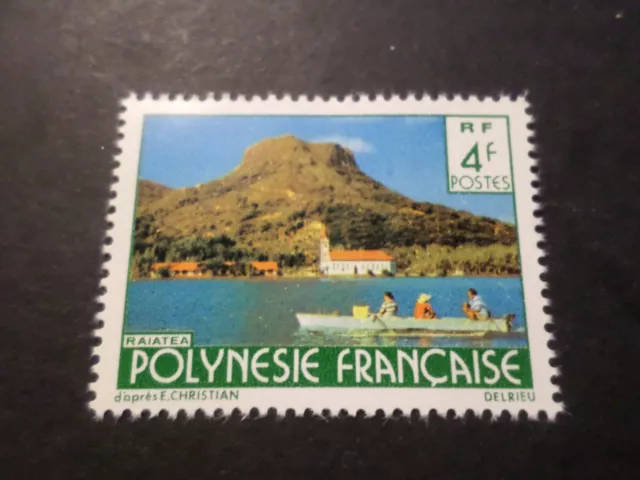 Polynesien Französisches 1979 Briefmarke 135 Raiatea Landschaften Neu MNH